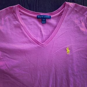 Ralph Lauren Cotton V-Neck Tee